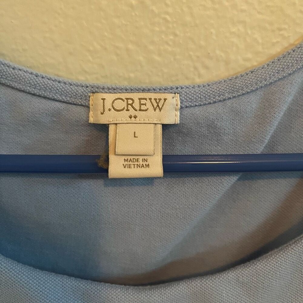 J. Crew Light Blue Tank Top - Picture 2 of 3